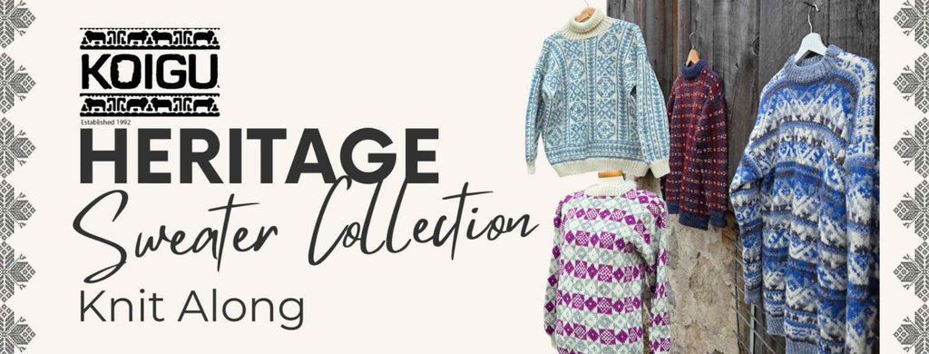 Heritage Sweater Collection KAL: August-November 2025