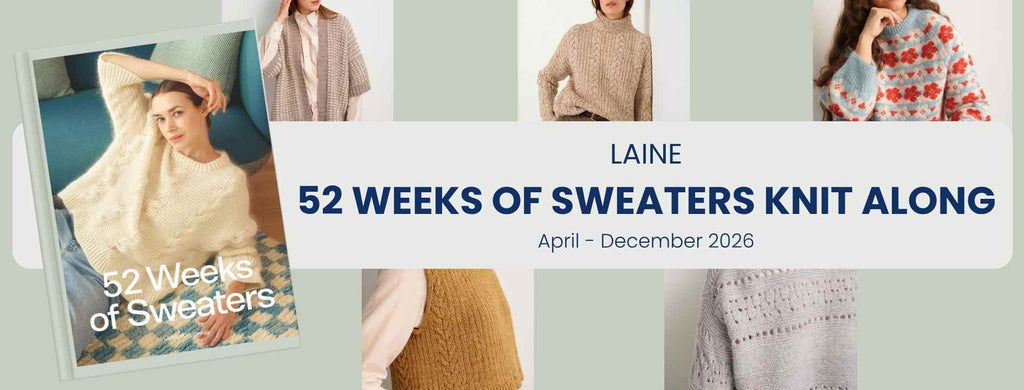 Laine 52 Weeks of Sweaters KAL