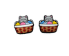 Coley Coley Needle Toppers - Cat Basket 19420714 | Accessories at Michigan Fine Yarns