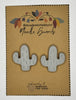 Michigan Fine Yarns AcademicHobbyist Needle Guards - Desert Love - Gray Cacti 72540202 | Accessories at Michigan Fine Yarns