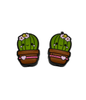 Michigan Fine Yarns AcademicHobbyist Needle Guards - Desert Love - Smiling Cactus | Accessories at Michigan Fine Yarns