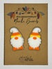 Michigan Fine Yarns AcademicHobbyist Needle Guards - Gnomes - Candy Corn 28788266 | Accessories at Michigan Fine Yarns