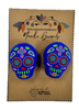 Michigan Fine Yarns AcademicHobbyist Needle Guards - Heritage Collection - Blue Sugarskulls 52552490 | Accessories at Michigan Fine Yarns