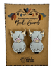 Michigan Fine Yarns AcademicHobbyist Needle Guards - Heritage Collection - Gray Highland Cow 57442090 | Accessories at Michigan Fine Yarns