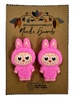 Michigan Fine Yarns AcademicHobbyist Needle Guards - Heritage Collection - Pink Monster 39340074 | Accessories at Michigan Fine Yarns
