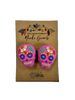 Michigan Fine Yarns AcademicHobbyist Needle Guards - Heritage Collection - Pink Sugarskulls 52749098 | Accessories at Michigan Fine Yarns