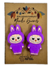Michigan Fine Yarns AcademicHobbyist Needle Guards - Heritage Collection - Purple Monster 52650794 | Accessories at Michigan Fine Yarns