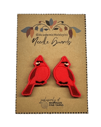 Michigan Fine Yarns AcademicHobbyist Needle Guards - Heritage Collection - Red Cardinal 43078954 | Accessories at Michigan Fine Yarns