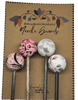 Michigan Fine Yarns AcademicHobbyist Needle Guards - Printed Spheres - Pink Florals 60975914 | Accessories at Michigan Fine Yarns