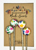Michigan Fine Yarns AcademicHobbyist Needle Guards - Printed Spheres - Spring Florals 80338986 | Accessories at Michigan Fine Yarns