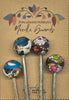 Michigan Fine Yarns AcademicHobbyist Needle Guards - Printed Spheres - Sugar Skulls 69402410 | Accessories at Michigan Fine Yarns