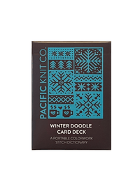 Pacific Knit Co. Winter Doodle Card Deck -  | Accessories at Michigan Fine Yarns
