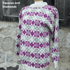 Koigu Heritage Sweater Kits - Garland - Color A (Priit) XS - XL | Kits at Michigan Fine Yarns