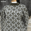 Koigu Heritage Sweater Kits - Medallion - Color C (Ulle) XS - XL | Kits at Michigan Fine Yarns