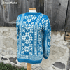 Koigu Heritage Sweater Kits - Mystique - Color C (Siim) XS - XL | Kits at Michigan Fine Yarns