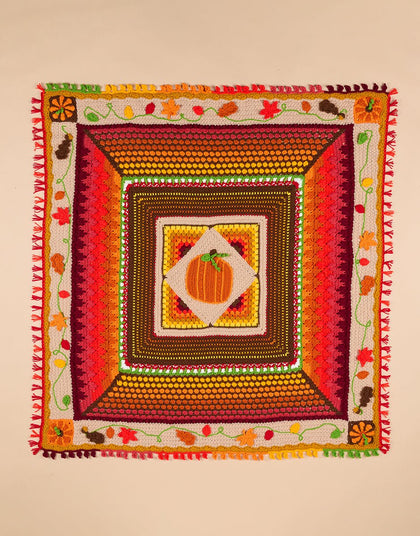 Sirdar Pumpkin Spice Blanket Kit -Original Colorway  | Kits at Michigan Fine Yarns