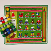 Sirdar Santa's Workshop Christmas Blanket Kit - Original Colorway | Kits at Michigan Fine Yarns