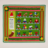 Santa's Workshop Christmas Blanket Kit
