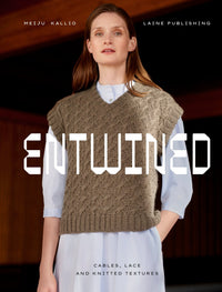 Laine Entwined: Cables, Lace and Knitted Textures - 9789527580400 | Knitting Book at Michigan Fine Yarns