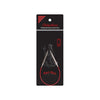 ChiaoGoo SS Knit RED 9" Circular Needles - US 000 (1.5mm) 812208029048 | Knitting Needles at Michigan Fine Yarns
