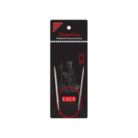 ChiaoGoo SS RED Lace 24" Circular Needles - US 000 (1.5mm) 35342890 | Knitting Needles at Michigan Fine Yarns