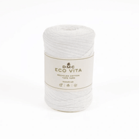 DMC Eco Vita Recycled Cotton Tape - 01  | Yarn at Michigan Fine Yarns