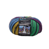 Supersocke 4-fach Silk Color