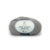 Plymouth Yarns Baby Alpaca Sport EC - 204 - Light Grey  | Yarn at Michigan Fine Yarns