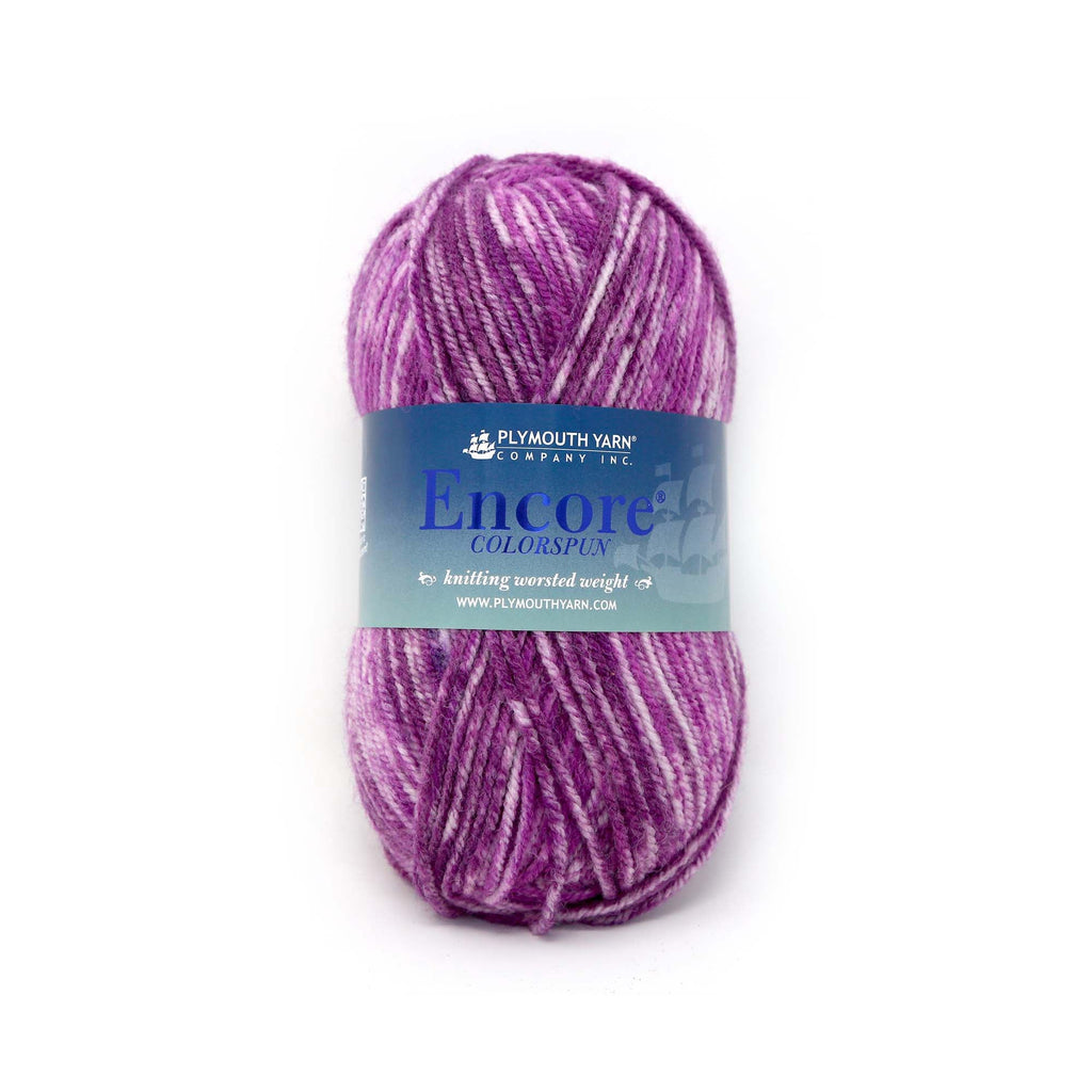 Plymouth Yarns Encore Worsted Colorspun - 7202 - Magenta 843273054390 | Yarn at Michigan Fine Yarns