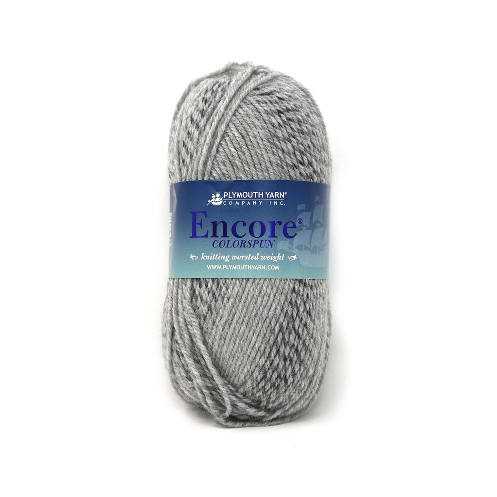 Plymouth Yarns Encore Worsted Colorspun - 7763 - Charcoal Slate 843273037201 | Yarn at Michigan Fine Yarns