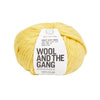 Wool And The Gang Crazy Sexy Wool - Chalk Yellow | Yarn at Michigan Fine Yarns