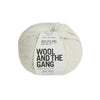 Wool And The Gang Crazy Sexy Wool - Frost White | Yarn at Michigan Fine Yarns