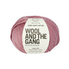 Wool And The Gang Shiny Happy Cotton - Candy Pink 5056341319856 | Yarn at Michigan Fine Yarns