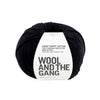 Wool And The Gang Shiny Happy Cotton - Cinder Black 700461722380 | Yarn at Michigan Fine Yarns