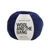 Wool And The Gang Shiny Happy Cotton - Cobalt Blue 700461388692 | Yarn at Michigan Fine Yarns