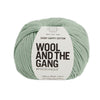 Wool And The Gang Shiny Happy Cotton - Eucalyptus Green 604565063182 | Yarn at Michigan Fine Yarns