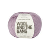 Wool And The Gang Shiny Happy Cotton - Lilac 5056341319863 | Yarn at Michigan Fine Yarns