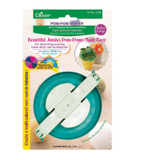Clover Pom-Pom Maker -X-Large 051221356827 | Accessories at Michigan Fine Yarns