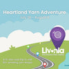 Michigan Fine Yarns Heartland Yarn Adventure Passport and Shop Log - 60340010 | Accessories at Michigan Fine Yarns