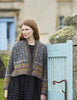 Jamieson's of Shetland Yell Cardigan Kit -Main Kit (Model Picture) | Kits at Michigan Fine Yarns