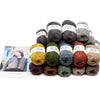 Jamieson's of Shetland Yell Cardigan Kit -Main Kit (Model Picture) | Kits at Michigan Fine Yarns