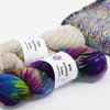Michigan Fine Yarns Made For You Cowl 200g Bibi Kit -Vibgyor + Sand 04386858 | Kits at Michigan Fine Yarns