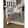 Plymouth Yarns Vertical Lines Baby Blanket - Hot Cakes Kit -4 - Denim Mix 04692010 | Kits at Michigan Fine Yarns