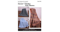 Plymouth Yarns Book 658 Encore Chunky: Fast Throws | Michigan Fine Yarns - | Knitting Book at Michigan Fine Yarns