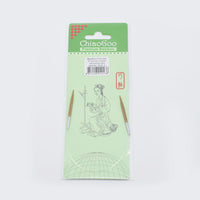 ChiaoGoo ChiaoGoo Bamboo 9" Circular Patina Needles -812208022438 | Knitting Needles at Michigan Fine Yarns