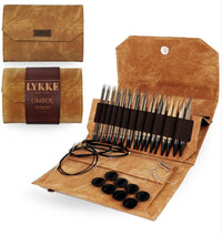 LYKKE Umber Interchangeable 5" Circular Needle Set - 841275132610 | Knitting Needles at Michigan Fine Yarns