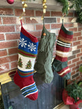 Blitzen, Dasher & Comet Stockings
