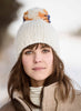 Blue Sky Fibers Big Pom Hat at Michigan Fine Yarns