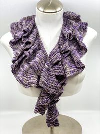 Michigan Fine Yarns Simple Ruffle Scarf - 36286762 | Patterns at Michigan Fine Yarns
